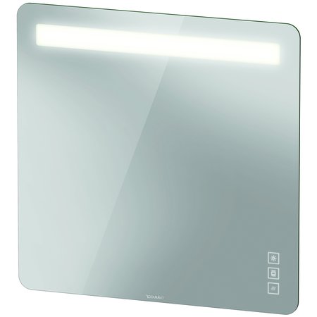 DURAVIT Luv Mirror, 31 1/2 X1 1/2 X31 1/2 , Light Field, Square, Touchless Panel, Lu965800000 LU9658000006000